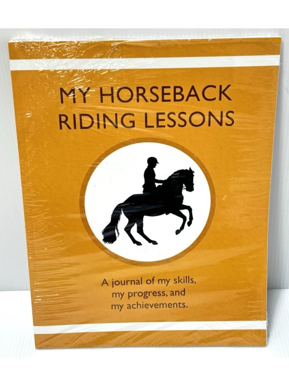 My Horseback Riding Lessons Journal Log Book Progress Skills Achievement Tracker